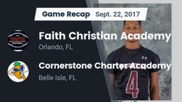 Recap: Faith Christian Academy vs. Cornerstone Charter Academy 2017