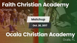 Matchup: Faith Christian vs. Ocala Christian Academy 2017