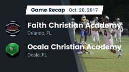 Recap: Faith Christian Academy vs. Ocala Christian Academy 2017
