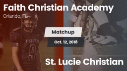 Matchup: Faith Christian vs. St. Lucie Christian 2018