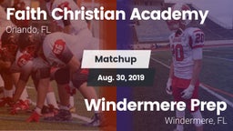 Matchup: Faith Christian vs. Windermere Prep  2019