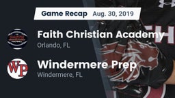 Recap: Faith Christian Academy vs. Windermere Prep  2019