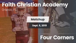 Matchup: Faith Christian vs. Four Corners 2019