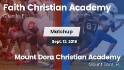 Matchup: Faith Christian vs. Mount Dora Christian Academy 2019