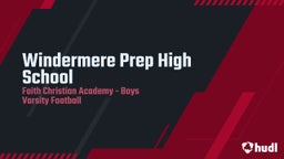 Faith Christian football highlights Windermere Prep High School