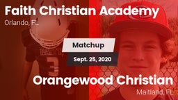 Matchup: Faith Christian vs. Orangewood Christian  2020