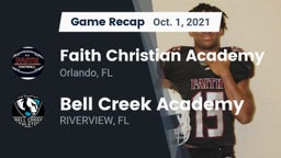 Recap: Faith Christian Academy vs. Bell Creek Academy 2021