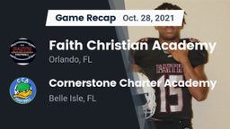 Recap: Faith Christian Academy vs. Cornerstone Charter Academy 2021