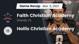 Recap: Faith Christian Academy vs. Hollis Christian Academy 2021