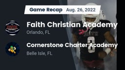 Recap: Faith Christian Academy vs. Cornerstone Charter Academy 2022