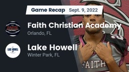 Recap: Faith Christian Academy vs. Lake Howell  2022