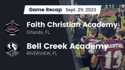 Recap: Faith Christian Academy vs. Bell Creek Academy 2023