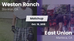 Matchup: Weston Ranch High vs. East Union  2018