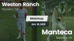 Matchup: Weston Ranch High vs. Manteca  2019