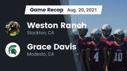 Recap: Weston Ranch  vs. Grace Davis  2021