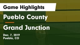 Pueblo County  vs Grand Junction  Game Highlights - Dec. 7, 2019