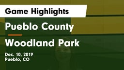 Pueblo County  vs Woodland Park  Game Highlights - Dec. 10, 2019