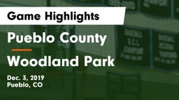 Pueblo County  vs Woodland Park  Game Highlights - Dec. 3, 2019