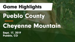 Pueblo County  vs Cheyenne Mountain Game Highlights - Sept. 17, 2019