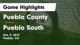 Pueblo County  vs Pueblo South  Game Highlights - Oct. 9, 2019