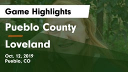 Pueblo County  vs Loveland   Game Highlights - Oct. 12, 2019