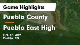Pueblo County  vs Pueblo East High Game Highlights - Oct. 17, 2019