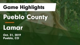 Pueblo County  vs Lamar Game Highlights - Oct. 31, 2019