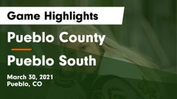 Pueblo County  vs Pueblo South  Game Highlights - March 30, 2021