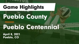 Pueblo County  vs Pueblo Centennial  Game Highlights - April 8, 2021