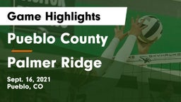 Pueblo County  vs Palmer Ridge  Game Highlights - Sept. 16, 2021