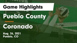 Pueblo County  vs Coronado  Game Highlights - Aug. 26, 2021