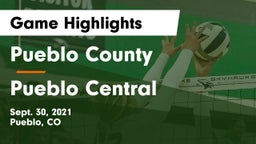 Pueblo County  vs Pueblo Central Game Highlights - Sept. 30, 2021