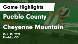 Pueblo County  vs Cheyenne Mountain  Game Highlights - Oct. 15, 2022