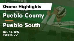Pueblo County  vs Pueblo South  Game Highlights - Oct. 18, 2022
