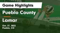 Pueblo County  vs Lamar Game Highlights - Oct. 27, 2022