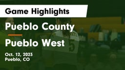 Pueblo County  vs Pueblo West  Game Highlights - Oct. 12, 2023