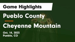 Pueblo County  vs Cheyenne Mountain  Game Highlights - Oct. 14, 2023