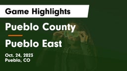 Pueblo County  vs Pueblo East Game Highlights - Oct. 24, 2023