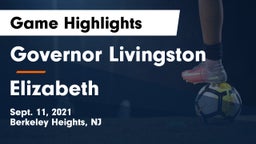 Governor Livingston  vs Elizabeth  Game Highlights - Sept. 11, 2021