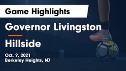 Governor Livingston  vs Hillside  Game Highlights - Oct. 9, 2021