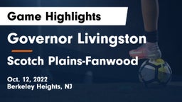 Governor Livingston  vs Scotch Plains-Fanwood Game Highlights - Oct. 12, 2022