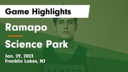 Ramapo  vs Science Park  Game Highlights - Jan. 29, 2023