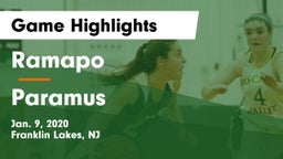 Ramapo  vs Paramus  Game Highlights - Jan. 9, 2020