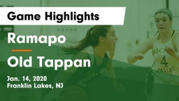 Ramapo  vs Old Tappan Game Highlights - Jan. 14, 2020