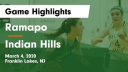 Ramapo  vs Indian Hills  Game Highlights - March 4, 2020
