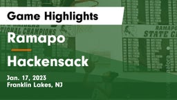 Ramapo  vs Hackensack  Game Highlights - Jan. 17, 2023