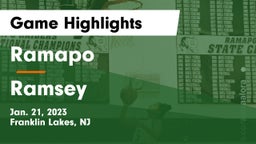 Ramapo  vs Ramsey  Game Highlights - Jan. 21, 2023