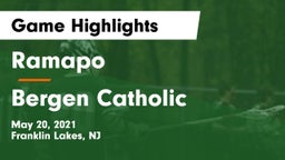 Ramapo  vs Bergen Catholic  Game Highlights - May 20, 2021