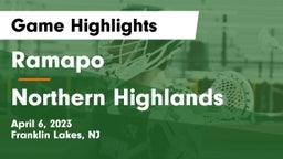Ramapo  vs Northern Highlands  Game Highlights - April 6, 2023