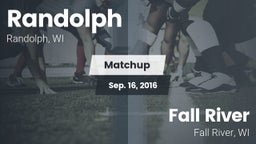 Matchup: Randolph  vs. Fall River  2016